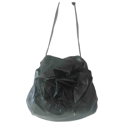 Pre-owned Saint Laurent Leather Handbag In Black