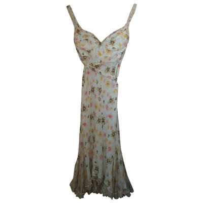 Pre-owned Ermanno Scervino Multicolour Silk Dress