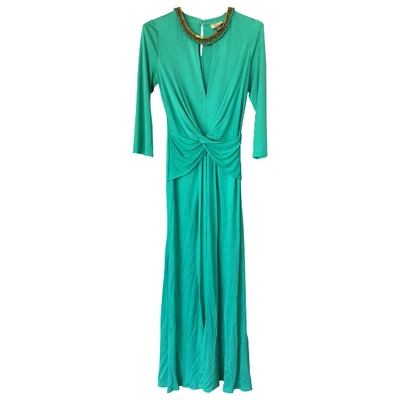 Pre-owned Issa Turquoise Dress