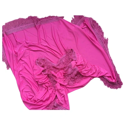 Pre-owned Lanvin Pink Scarf