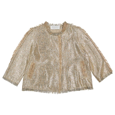 Pre-owned Gianluca Capannolo Short Vest In Gold