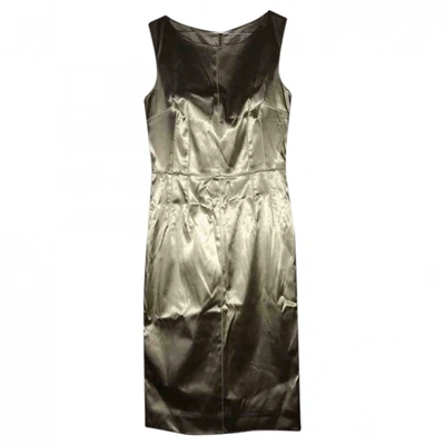 Pre-owned Dolce & Gabbana Dress In Silver
