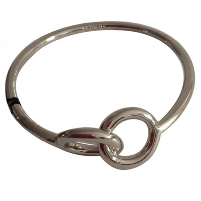 Pre-owned Carolina Herrera Silver Metal Bracelet