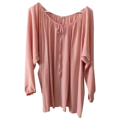 Pre-owned P.a.r.o.s.h Pink Synthetic Top