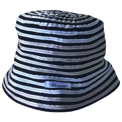 Pre-owned Blumarine Hat In Black
