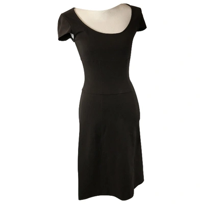 Pre-owned Diane Von Furstenberg Mid-length Dress In Brown
