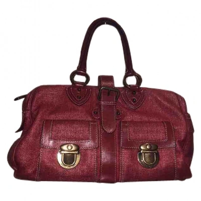 Pre-owned Marc Jacobs Cloth Bag In Red