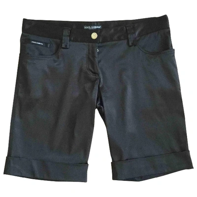 Pre-owned Dolce & Gabbana Black Shorts