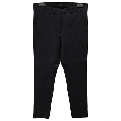 Pre-owned Joseph Trousers In Blue
