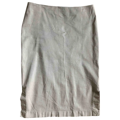 Pre-owned Aspesi Mid-length Skirt In Beige