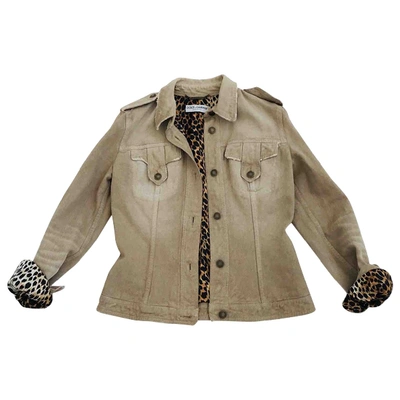 Pre-owned Dolce & Gabbana Jacket In Camel