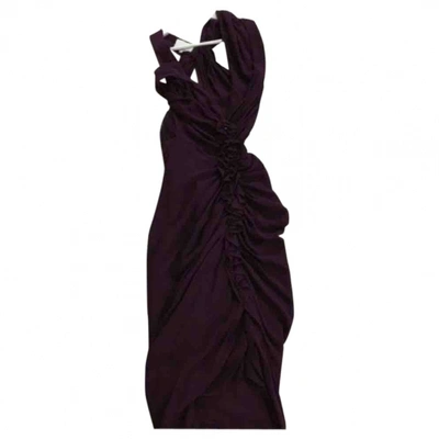 Pre-owned 3.1 Phillip Lim / フィリップ リム Dress In Burgundy