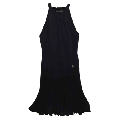 Pre-owned Roberto Cavalli Mid-length Dress In Black