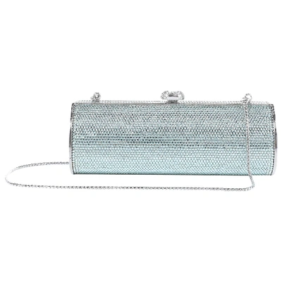 Pre-owned Judith Leiber Silver Metal Clutch Bag