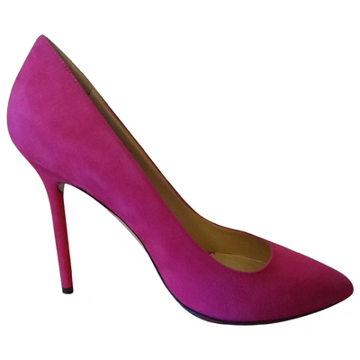 Pre-owned Charlotte Olympia Leather Heels In Pink