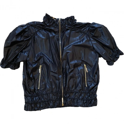 Pre-owned Roberto Cavalli Jacket In Black