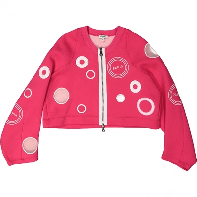 Pre-owned Kenzo Jacket In Pink