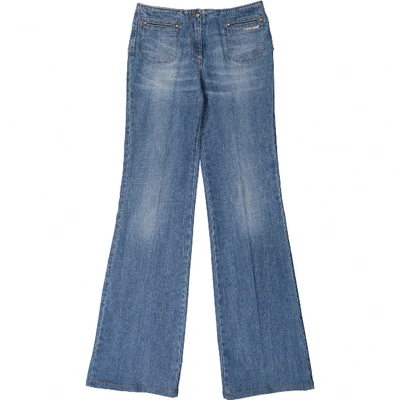 Pre-owned Roberto Cavalli Large Jeans In Blue