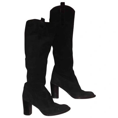 Pre-owned Barbara Bui Boots In Black