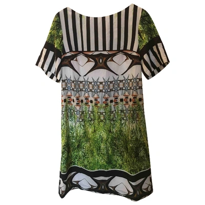 Pre-owned Clover Canyon Mini Dress In Green