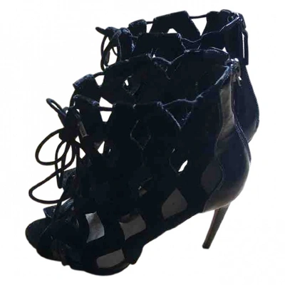 Pre-owned Alexandre Birman Heels In Black