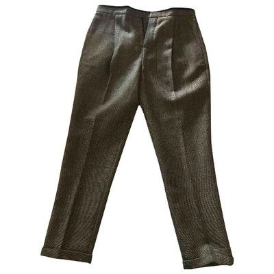 Pre-owned Chloé Wool Trousers