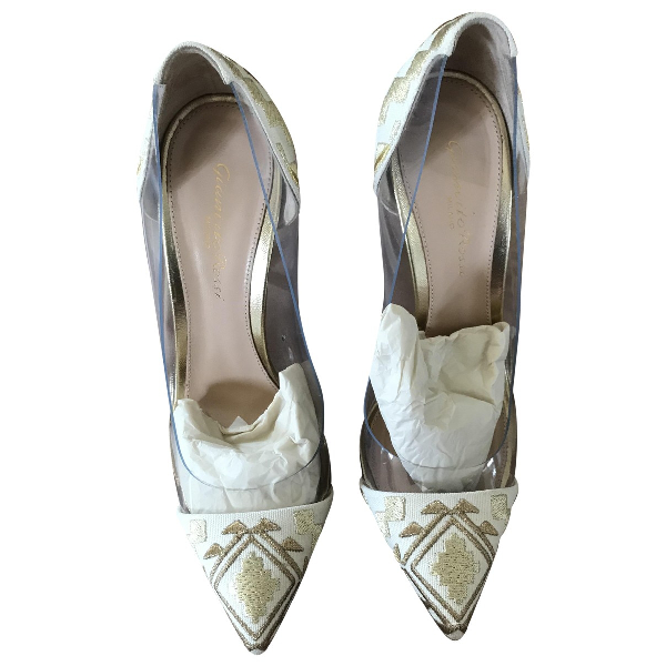 gold gianvito rossi plexi
