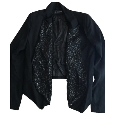 Pre-owned Ann Demeulemeester Black Synthetic Jacket