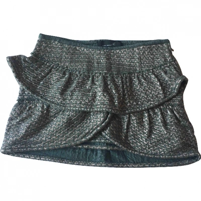 Pre-owned Isabel Marant Mini Skirt In Metallic