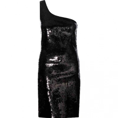 Pre-owned Saint Laurent Mini Dress In Black