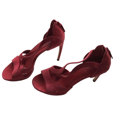 Pre-owned Alexander Mcqueen Sandals In Red