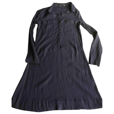 Pre-owned Stella Forest Mid-length Dress In Navy