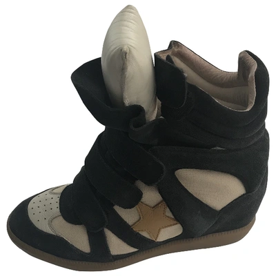 Pre-owned Isabel Marant Bayley Trainers In Multicolour