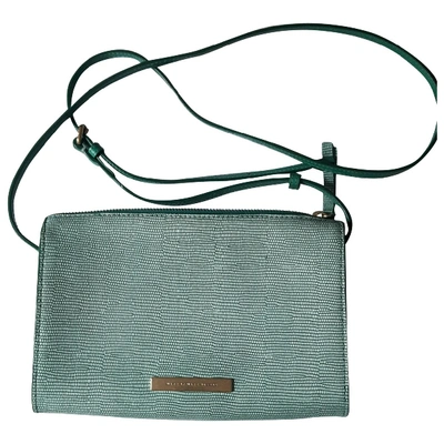 Pre-owned Marc By Marc Jacobs Leather Handbag In Green