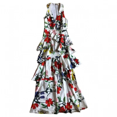 Pre-owned Alice And Olivia Maxi Dress In Multicolour