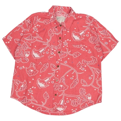 Pre-owned Current Elliott Shirt In Red