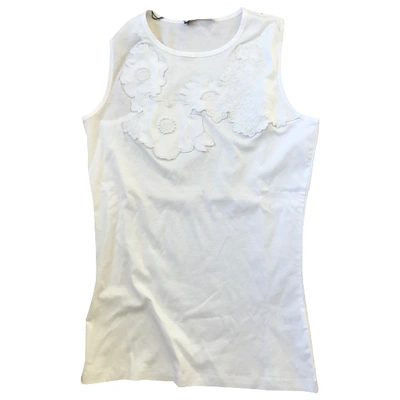 Pre-owned Carven Vest In White