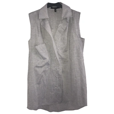 Pre-owned Bcbg Max Azria Shirt In Grey