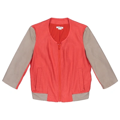 Pre-owned Helmut Lang Linen Jacket In Red