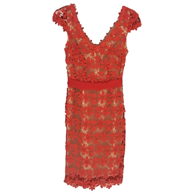 Pre-owned Hoss Intropia Mid-length Dress In Red