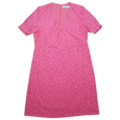 Pre-owned Gerard Darel Mid-length Dress In Pink