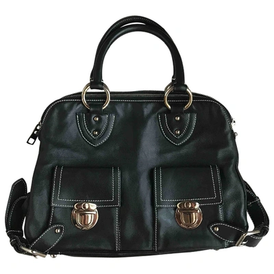 Pre-owned Marc Jacobs Leather Handbag In Black