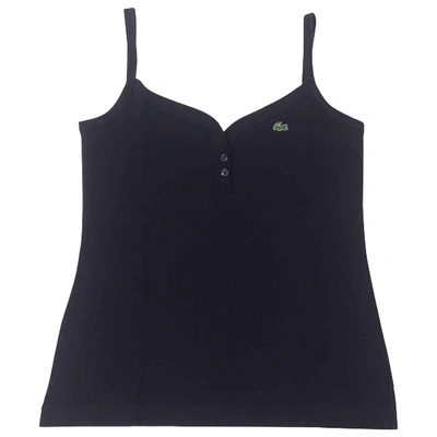 Pre-owned Lacoste Vest In Blue