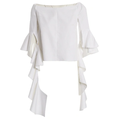 Pre-owned Ellery White Cotton Top