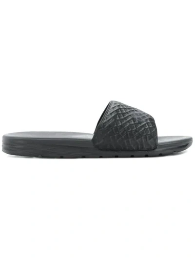 Nike 'benassi Solarsoft 2' Slide Sandal In Black