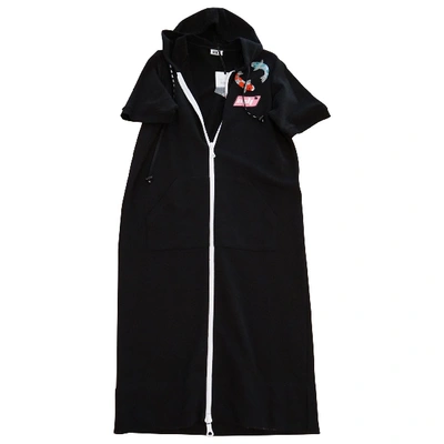 Pre-owned Au Jour Le Jour Maxi Dress In Black