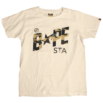 Pre-owned A Bathing Ape White Cotton  Top