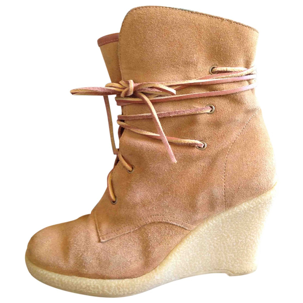 bottines mellow yellow camel