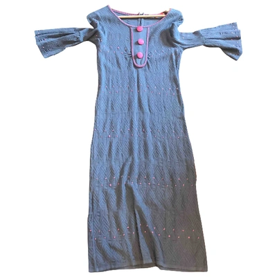 Pre-owned Manoush Mid-length Dress In Grey