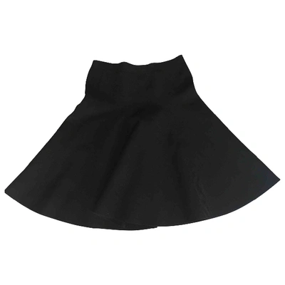 Pre-owned Bcbg Max Azria Mini Skirt In Black